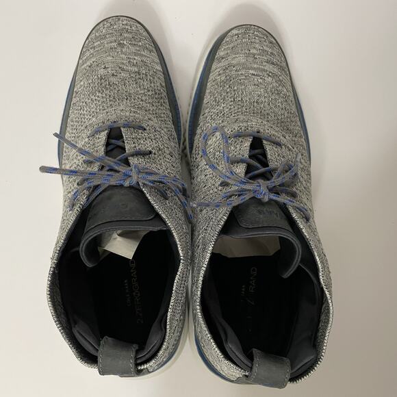 Cole Haan 2.Zerogrand Stitchlite Chukka Boots Men’s 11.5 M c30293 Grey Blue EUC - Picture 9 of 12